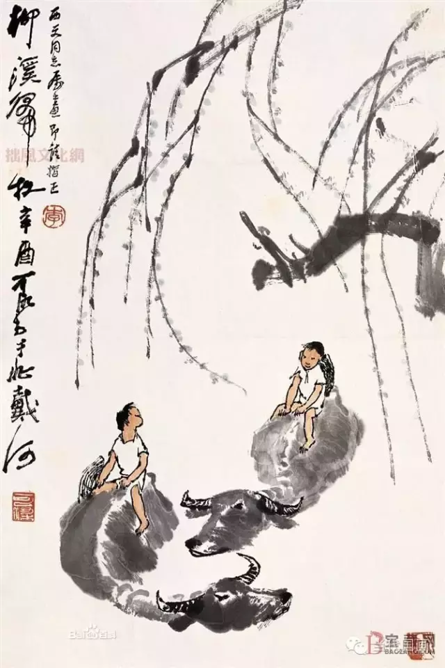 李可染一生創(chuàng)作作品1000件，市場拍了8000件，90%是假的